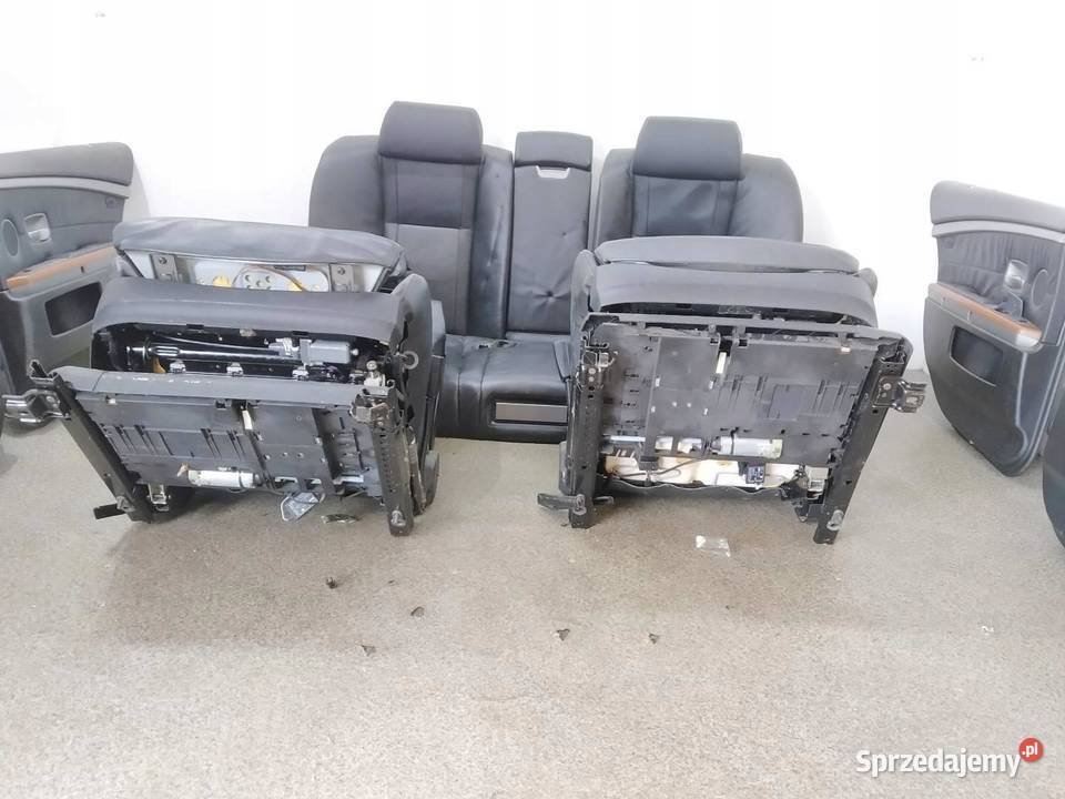FOTELE KANAPA BOCZKI ELEKTRYCZNE KPL SKÓRA EU osobowe sprzedam