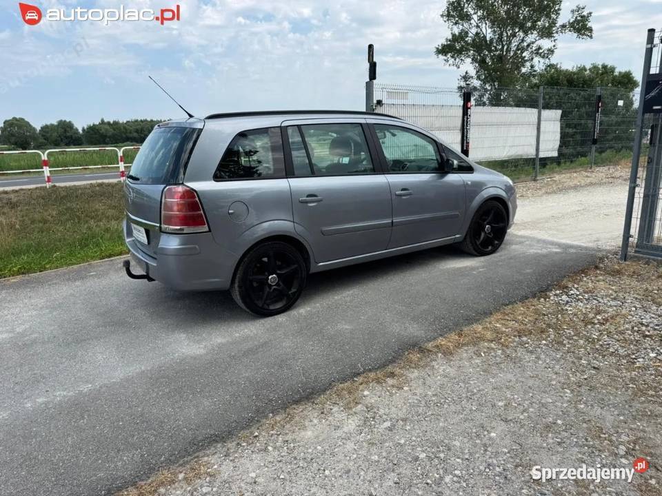 Opel Zafira Raty 18 benz 140 7 osobowy Klima 245212km sprzedam