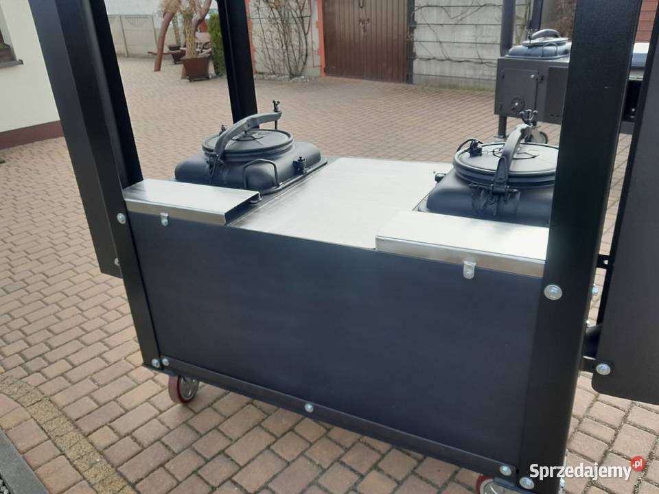 Gastronomiczny grill cateringowy węglowy Damasławek sprzedam