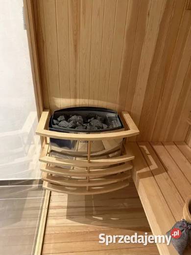 Sauna Fińska sucha przeszklona szklana piec 6kv Głogów