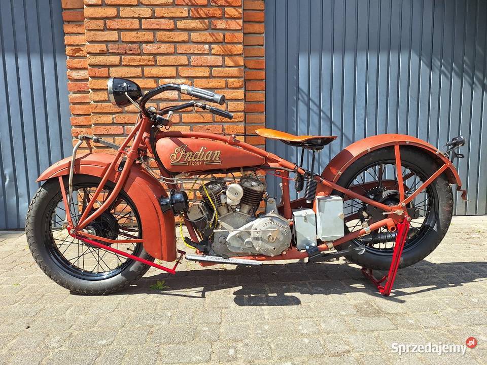 Indian Scout 101 600ccm 1928r Rok produkcji 1928 Wieleń sprzedam