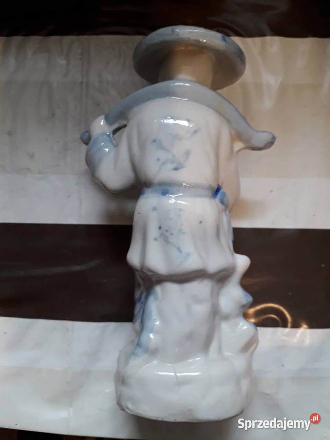 Figurka porcelanowa chińczyk rybak