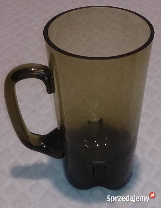 Kufel ciemny przyciemniony dymny 07L Szkło Porcelana i szkło śląskie Czeladź