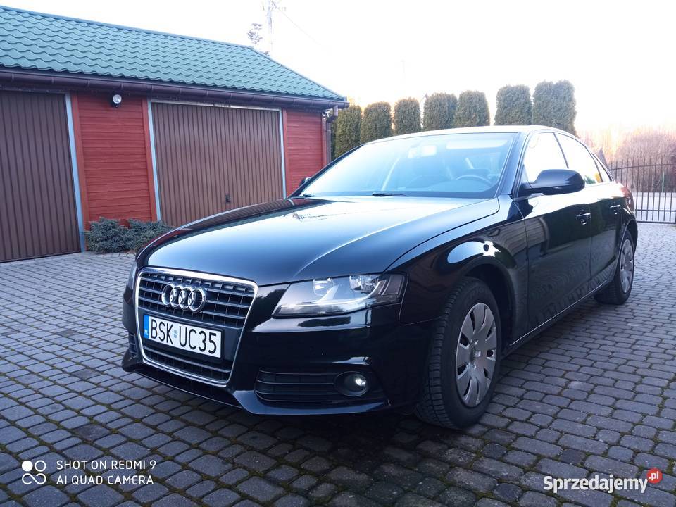 Audi A4 B8 Sedan 20 TDI CR 2010 r Rok produkcji 2010 Sokółka