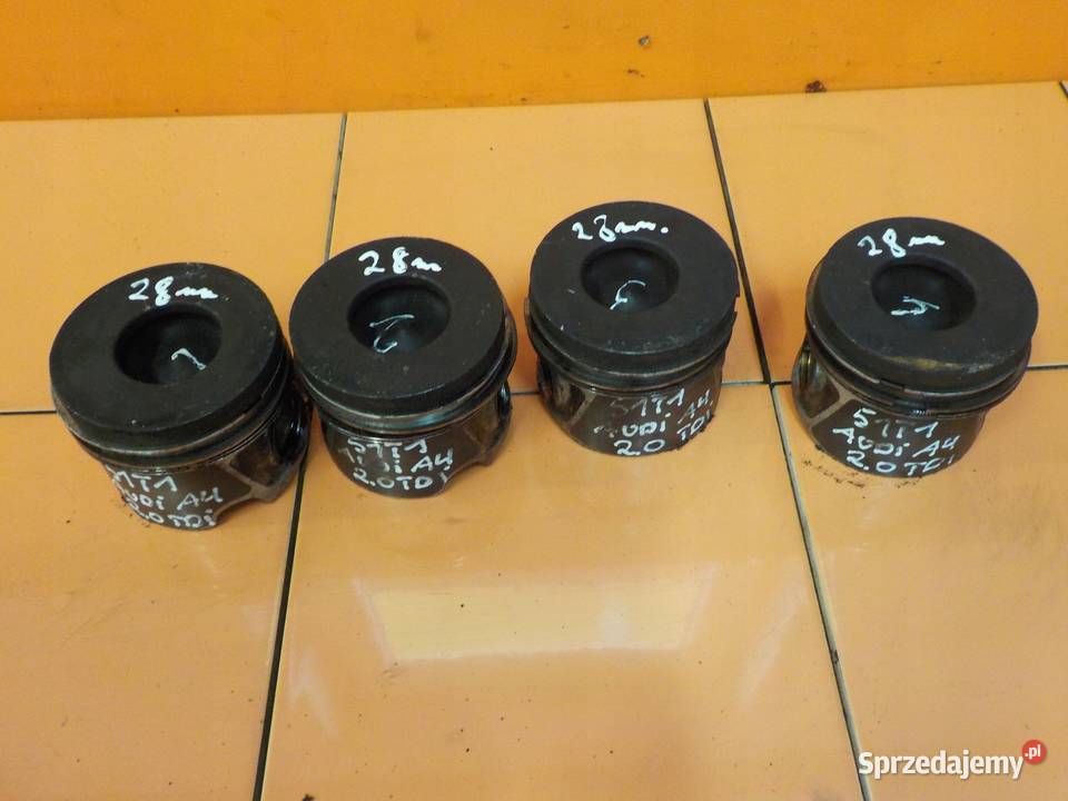 AUDI A4 B7 20 TDI 08r 170 BRD tlok 38RZ 790JJ Blok silnika Suków