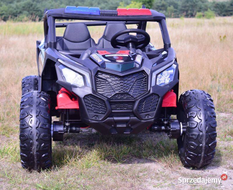 MEGA BUGGY UTV POLICJA TURBO R FOX 2 DZIECI Toruń