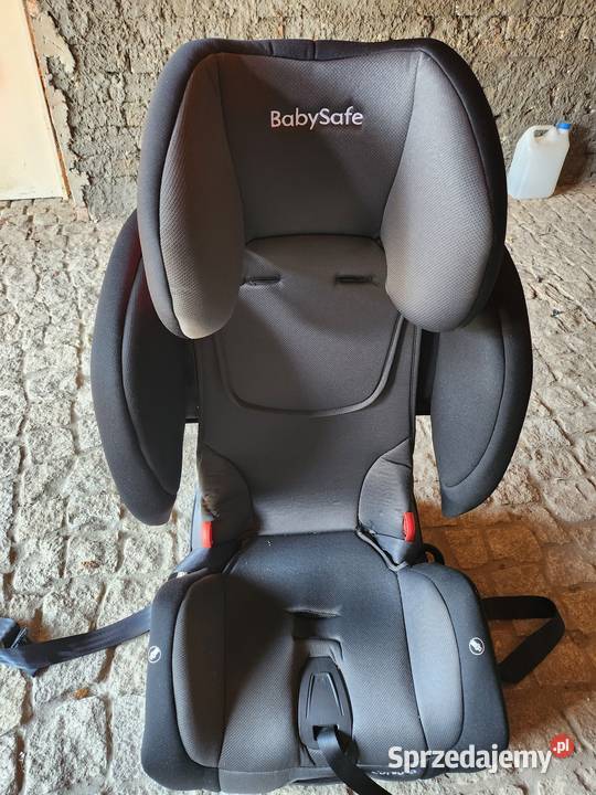 Fotelik do 36 ISOFIX BABY Safe czarnoczerowny Kamionki