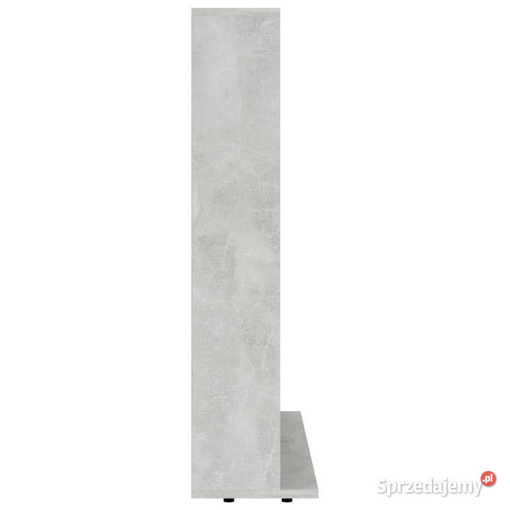 Szafka na płyty CD szarość betonu 102 x 23 x 895 Warszawa