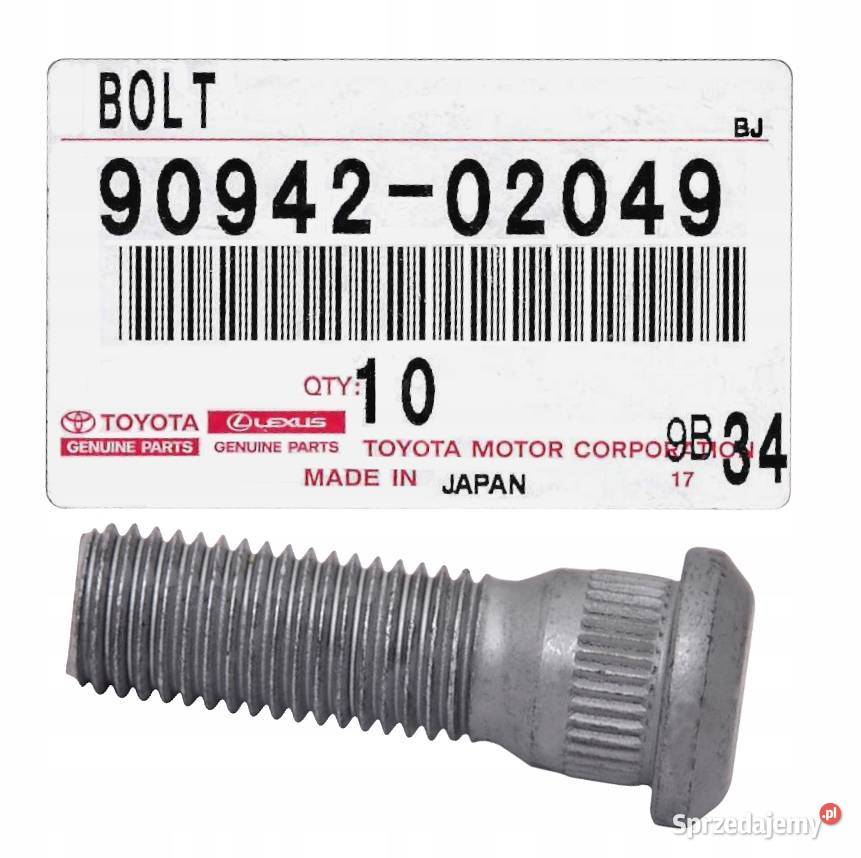 TOYOTA Auris Chr Aygo Camry Avensis Szpilka