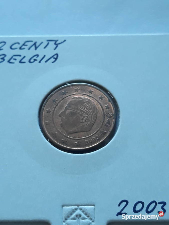 2 Eurocenty Belgia 2003 r Konin