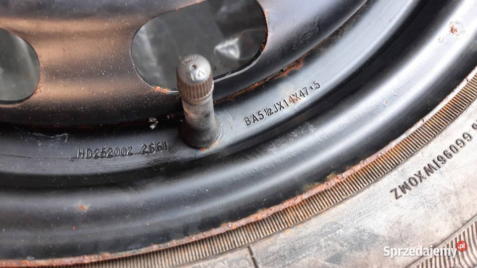 koło zapasowe dojazdowe 4x108 17565 R14 fiesta Dębno