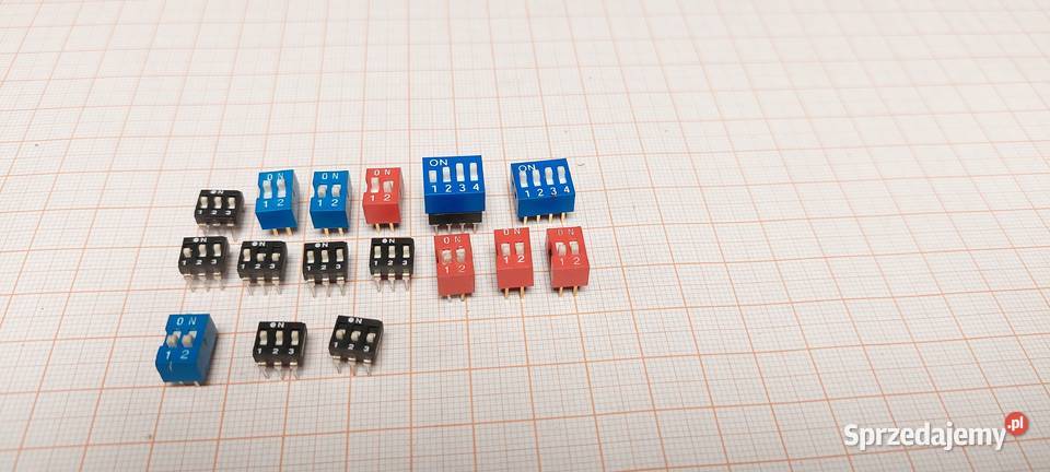 Przełącznik DIP SWITCH pozycyjny 16 A809 śląskie Czechowice-Dziedzice