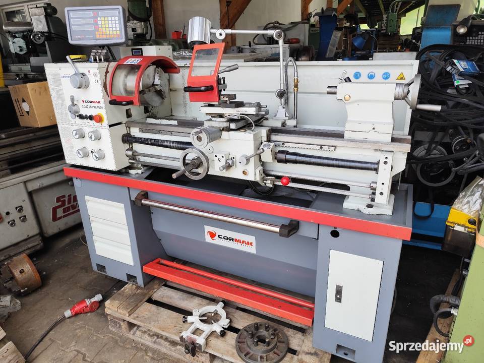 Tokarka do metalu Cu 400 Tug 40 500 dłutownica Produkcja Maków Podhalański