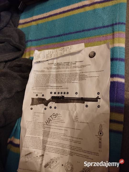 Zestaw wiatrówka sportowa firmy hatsan Wałbrzych