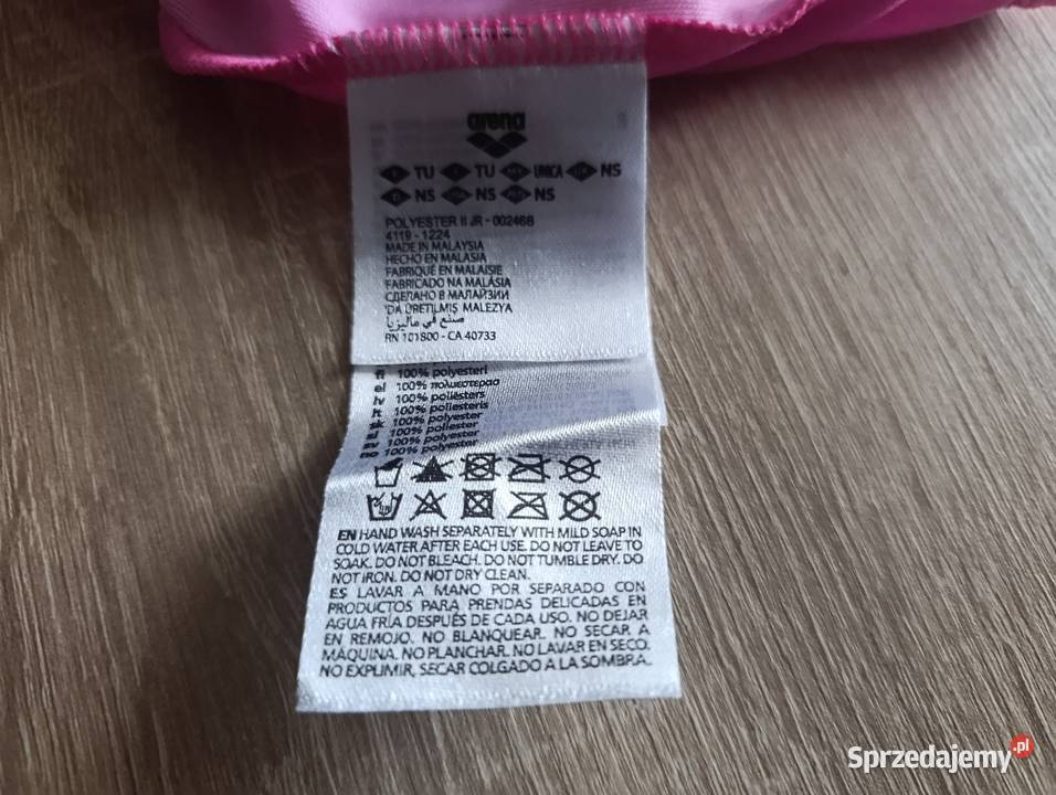 Czepek pływacki dziecięcy arena Polyester II Jr Kwidzyn sprzedam