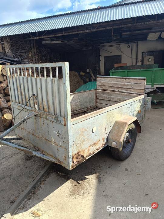 Przyczepka rolnicza wózek ciągnikowa wielkopolskie Nowy Tomyśl