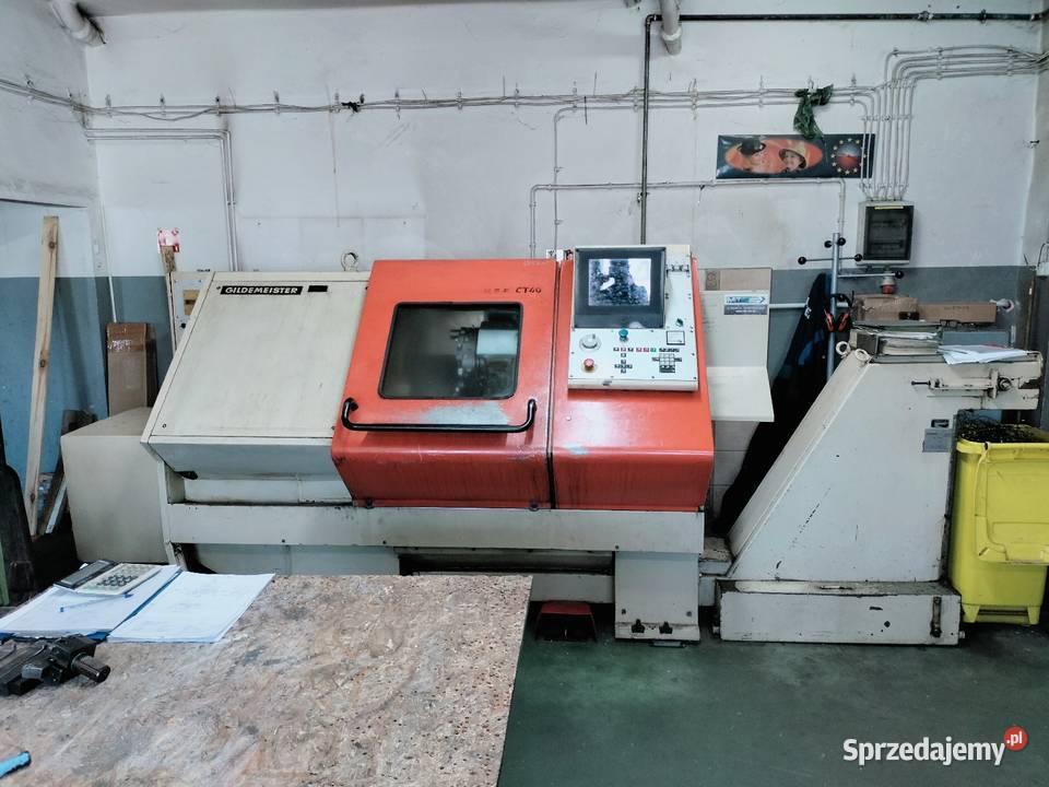 Tokarka CNC GILDEMEISTER NEF CT40 z wyciągiem Oświęcim