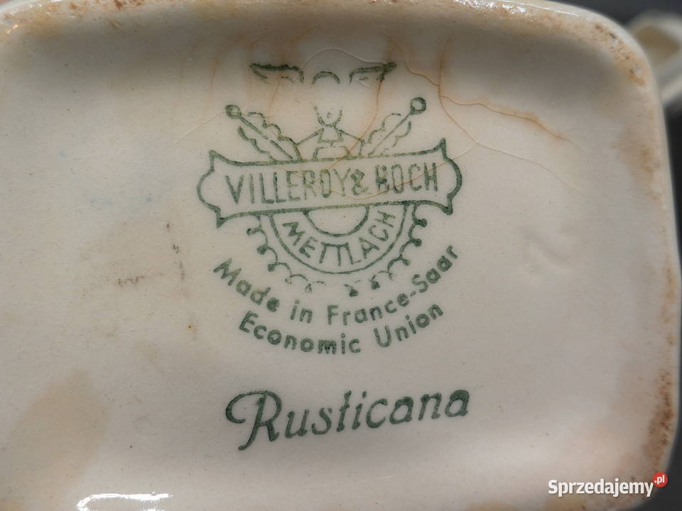 Cukiernica Villeroy Boch Rusticana BlueMETTLACH Raszków