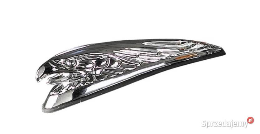 ORZEŁ CHROMOWANY NA BŁOTNIK MOTOCYKLA ORNAMENT Części i akcesoria motocyklowe