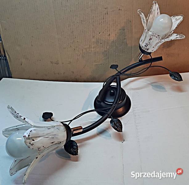 Żyrandol lampa sufitowa 2 x E 40 Ostrów Wielkopolski