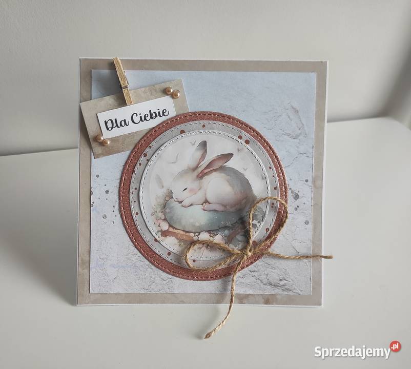 Kartka okolicznościowa ręcznie robiona z Rękodzieło