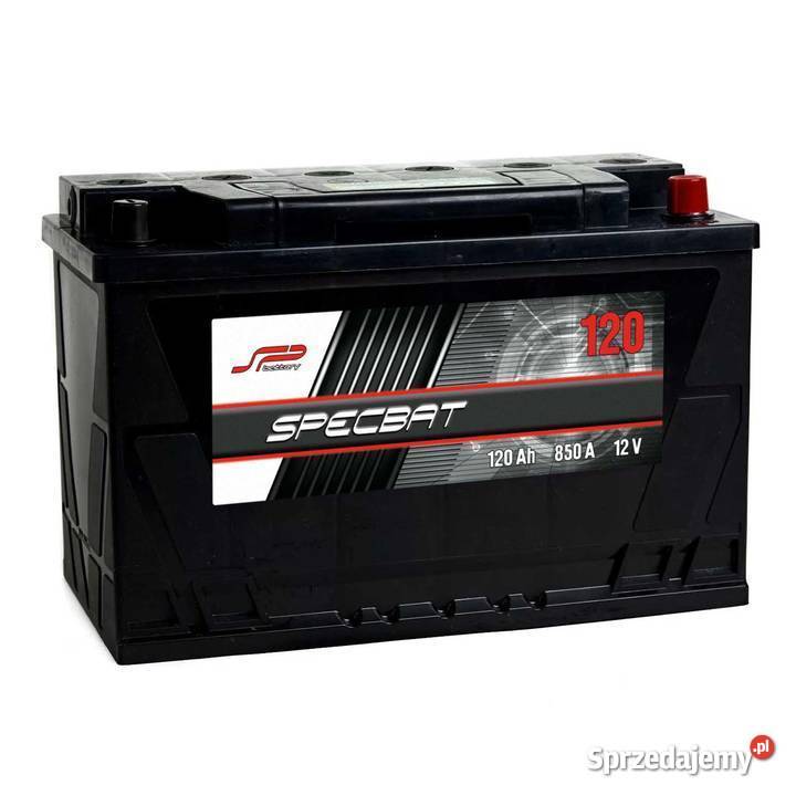 Akumulator SPECBAT AGRO 120Ah 850A EN PRAWY PLUS akumulatory Układ elektryczny Tomaszów Mazowiecki