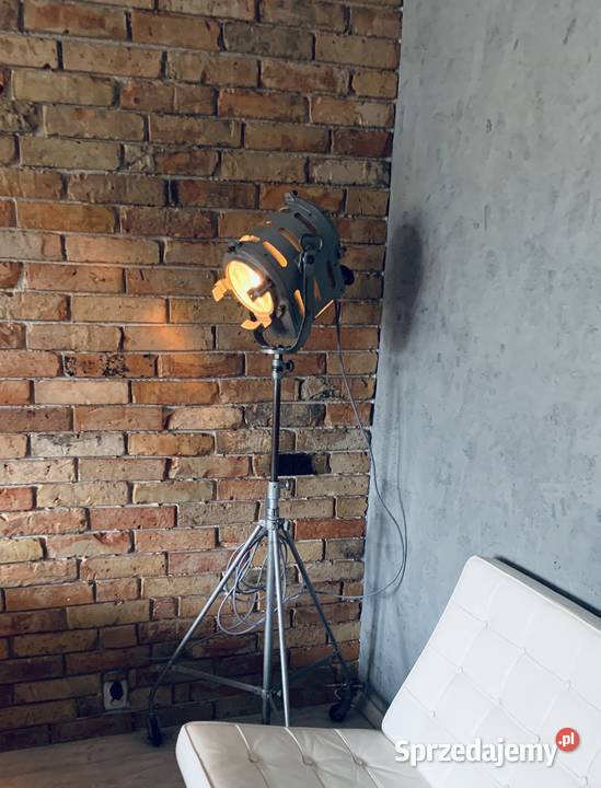 Lampa filmowa Spefika Rf150 PRL Vintage loft Poznań