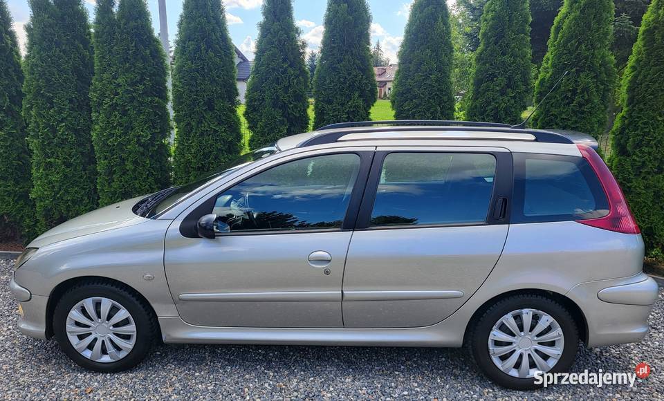 Peugeot 206 Lift 16 HDI Klimatyzacja Ekonomiczny 1600cm3 Kraków
