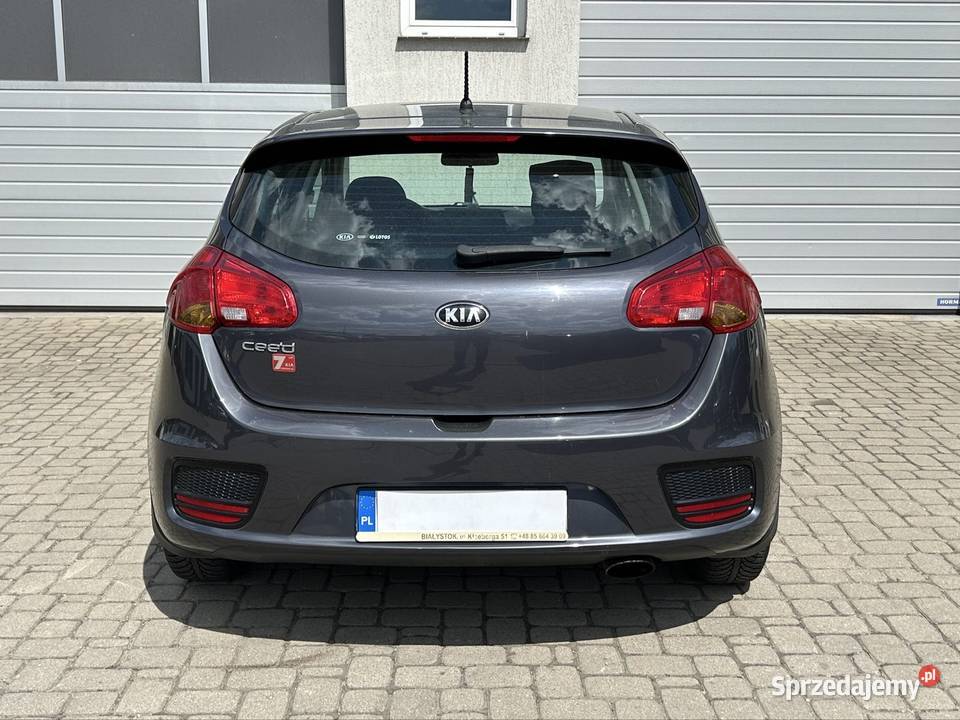 KIA CEED 16 Benzyna 136 Automat Salon Polska 193km podlaskie Białystok