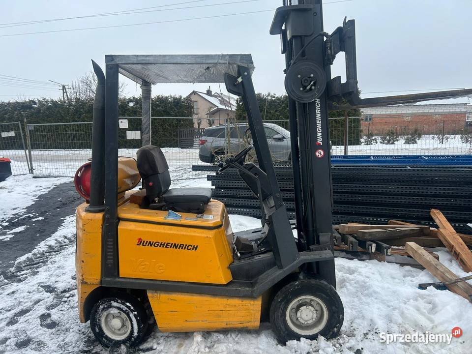 Wózek widłowy Jungeinrich TFG 16 GE gazowy Jungheinrich Łomża