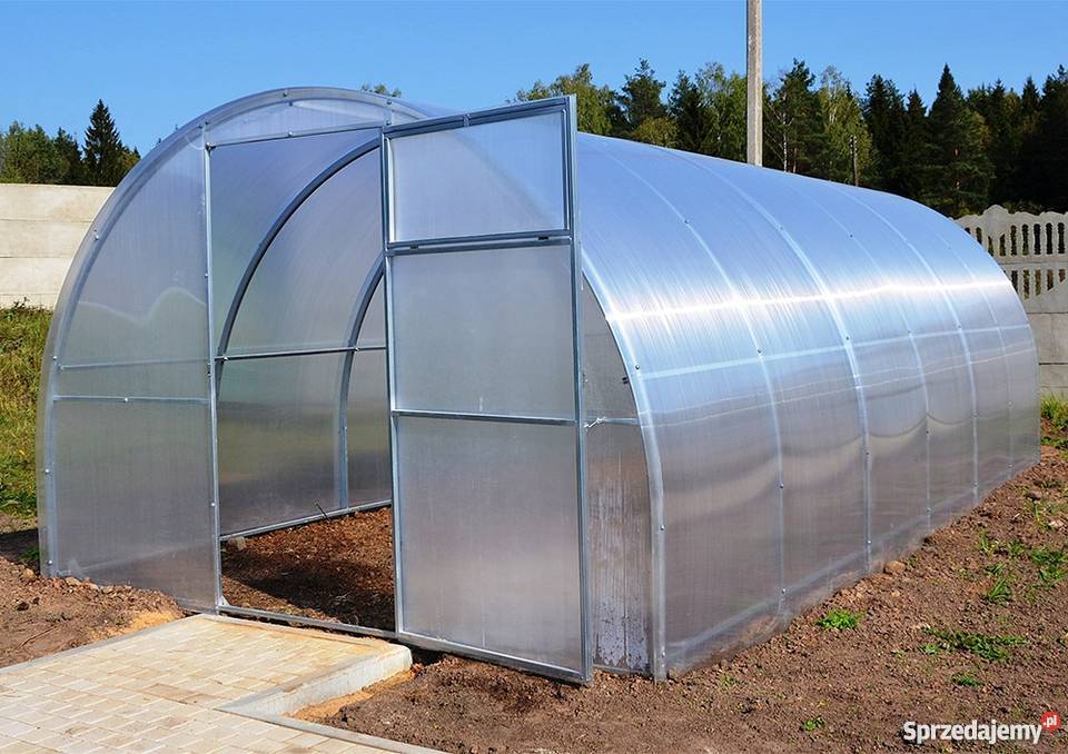 Szklarnia Elegant 3x8m 24m2 H210 poliwęglan 4mm Warszawa
