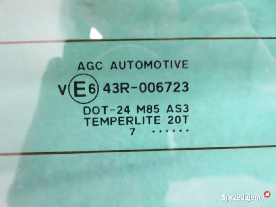 SZYBA TYLNA OPEL AGILA B osobowe sprzedam