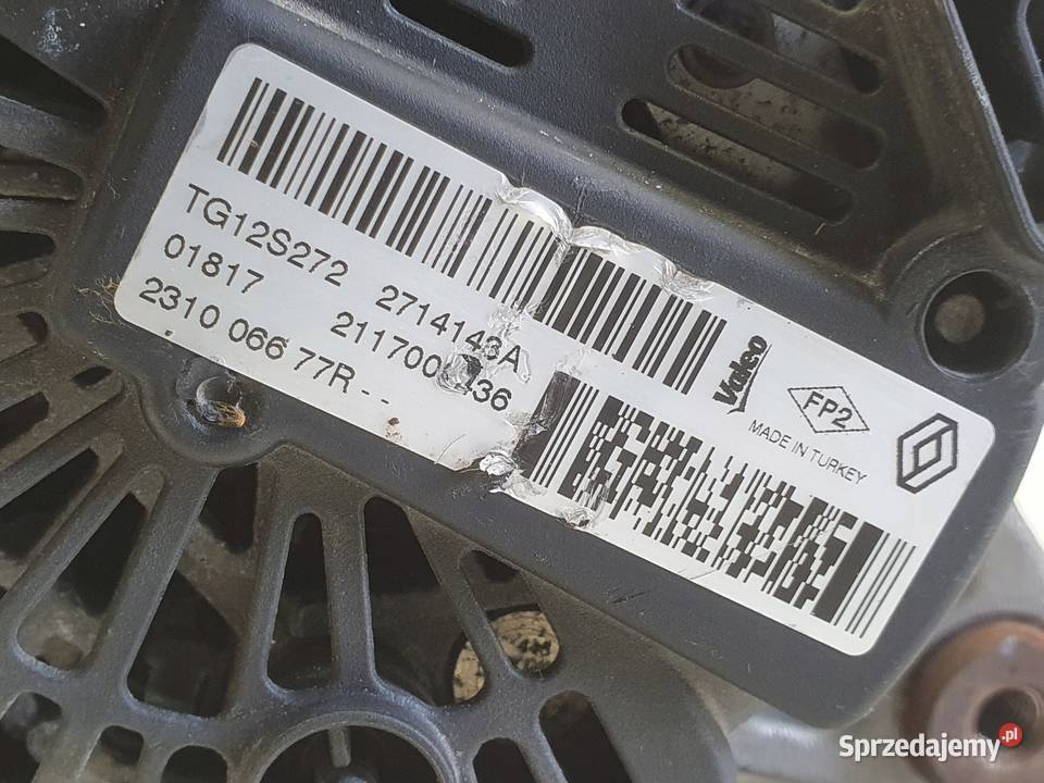 ALTERNATOR Dacia Duster II 10 TCe 231006677R Chełm