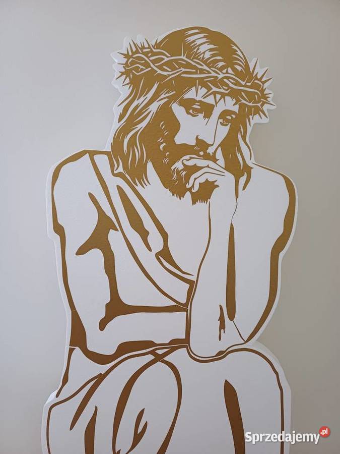 Pan Jezus Frasobliwy dekoracja Wielki Post Dobrzyca