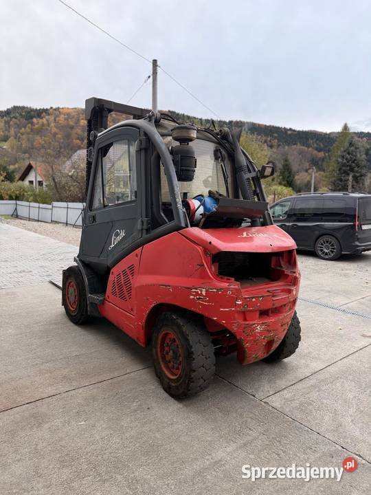 WÓZEK WIDŁOWY LINDE H45T 2011 Wózki widłowe małopolskie Trzebunia