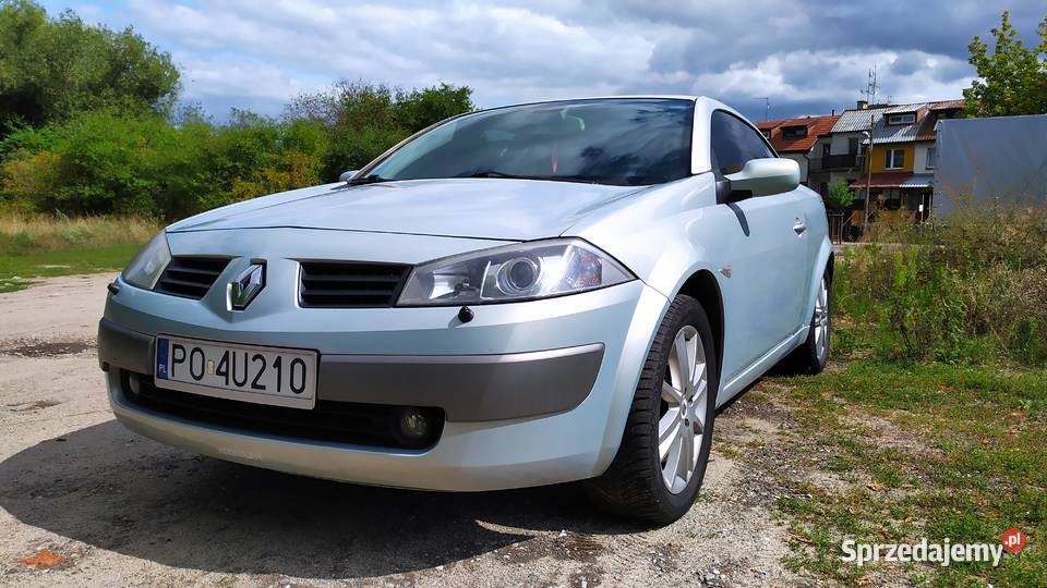 Renault Megane II Cabrio LPG możliwa zamiana Poznań sprzedam
