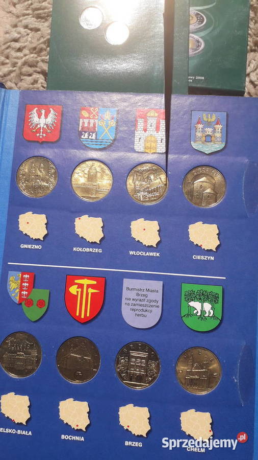 Monety Historyczne Miasta Polski i miniaturki Jarosław sprzedam