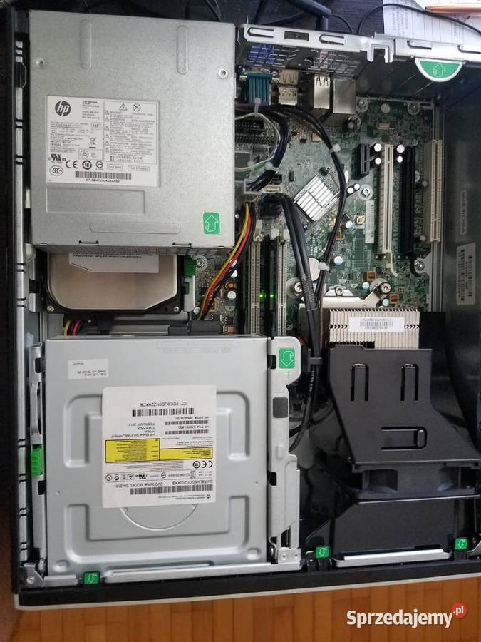 Zestaw HP 8200 I3 2100 monitor klawiatura myszka Rymanów