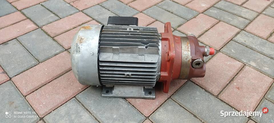 pompa hydrauliczna zębatą z silnikiem Produkcja wielkopolskie Nowy Tomyśl