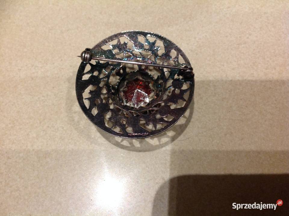 Broszka MIZPAH Vintage Sygnowana Ozdoby lubuskie Nowa Sól