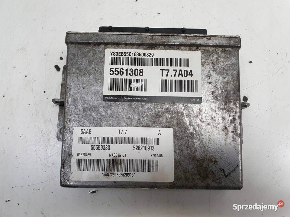 Saab 95 95 I 20 T turbo STEROWNIK SILNIKA lubelskie Rudka