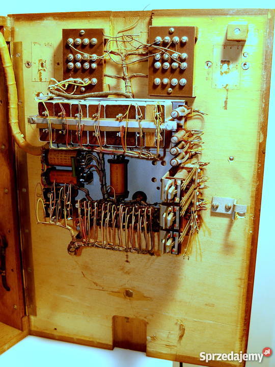 Przedwojenna centralka telefo Kleiner Prufschr Pogórska Wola
