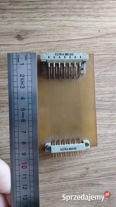 Złącze pozłacane ELTRA 852 013 i 861 013 Szczecin