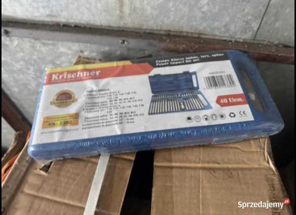 ZESTAW BITÓW KLUCZY IMBUS SPLINE TORX 40 el BITY Oborniki