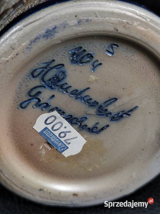 Niemiecki Kufel do Piwa Bierkrug 05L Lew Poddębice