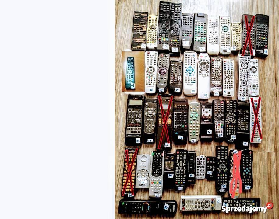 Różne piloty do RTV i SAT Bydgoszcz