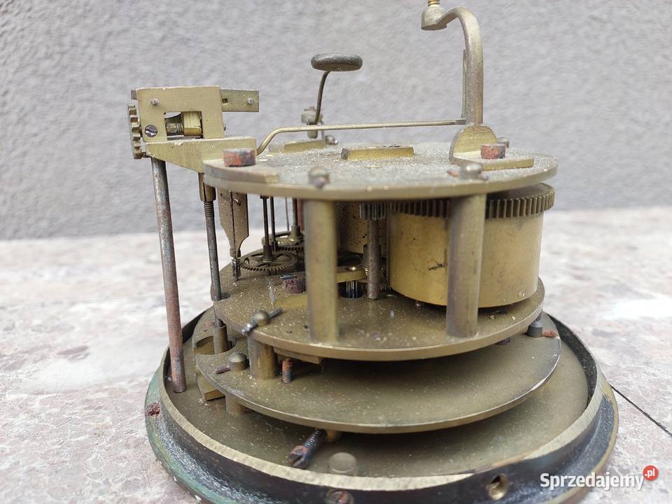 M137 Mechanizm starego zegara kominkowego pomorskie Tczew sprzedam