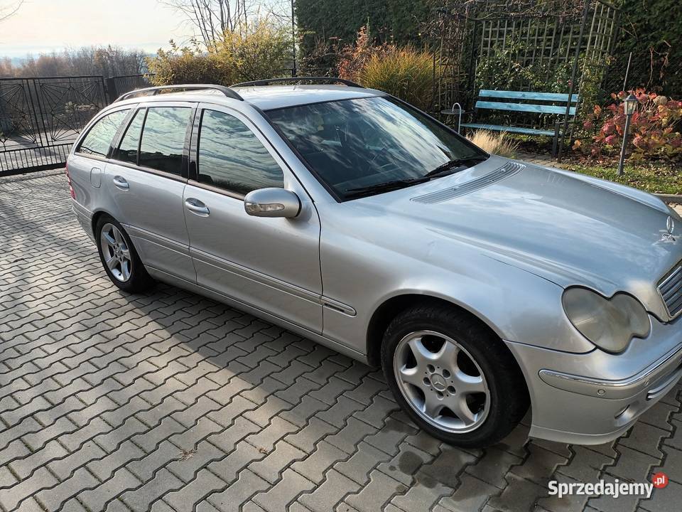 Mercedes w203 klasa C 20kompressor z GAZEM 4/5 Brzozówka