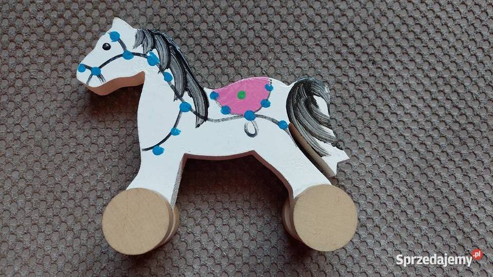 konik drewniany malowany 2 lata+ małopolskie Kraków