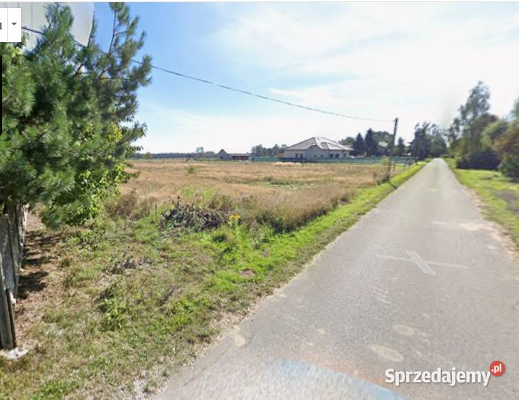 Urokliwa działka Łodzi Leśne Odpadki